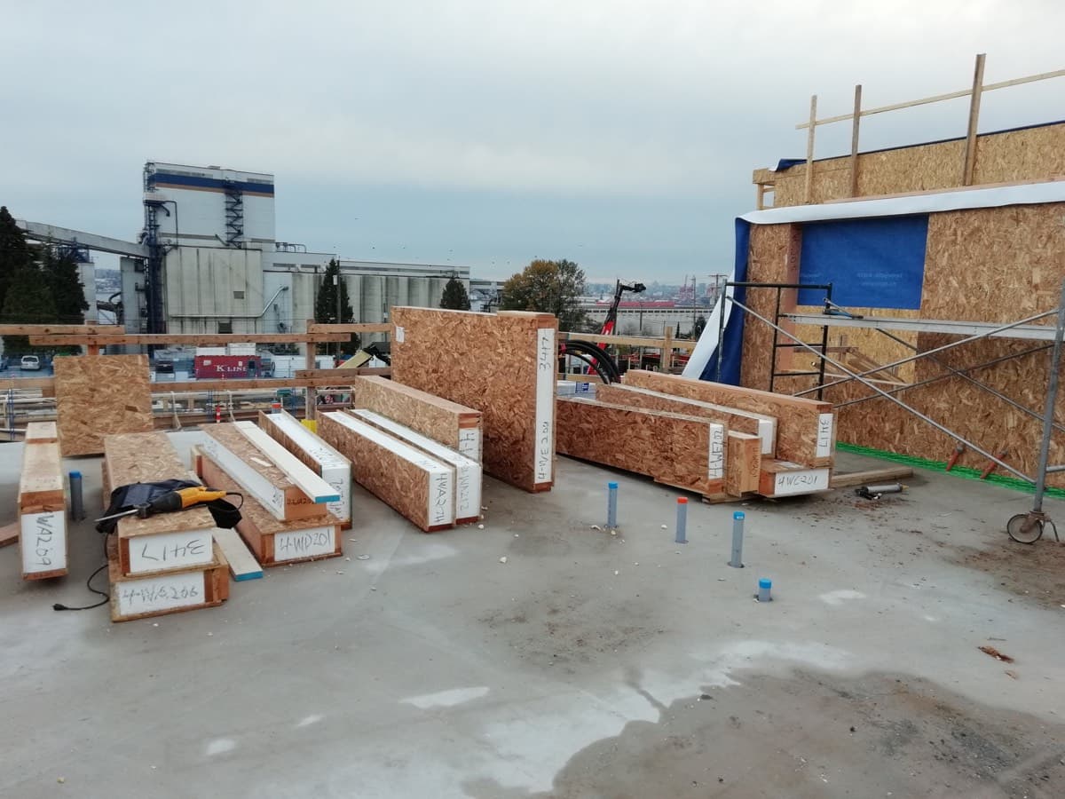SIP panel construction by Harewood Construction